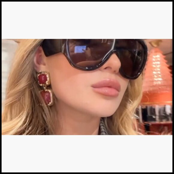 Oversized Sunglasses with UV Protection for Driving and Outdoor Activities main image 6